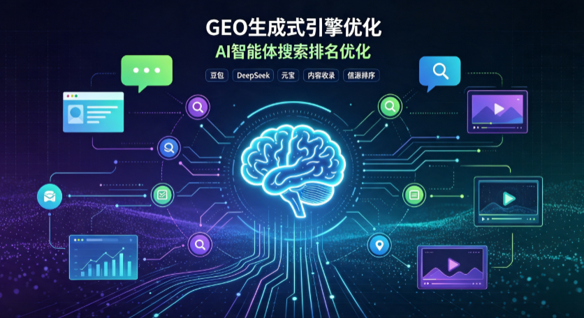 鹰潭GEO 浪潮来袭：生成式引擎优化崛起，创作者争抢豆包、DeepSeek、元宝智能体流量入口